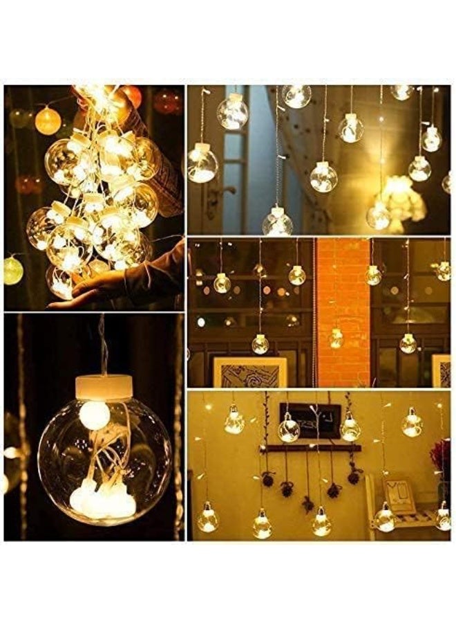 ستارة رمضان كورة بإضاءة ليد ، تصميم رمضاني أنيق للديكور الداخلي، إضاءة هادئة تضيف أجواء احتفالية للمنازل والغرف - Image 3